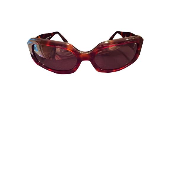 Vintage RARE- Moschino Havana tortoise shell frame sunglasses main image 4